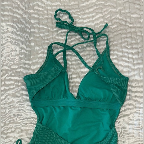 STONEY CLOVER LANE x Target green one piece swimsuit Size: M - Picture 7 of 13